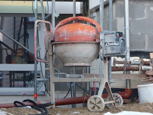 míchačka na beton